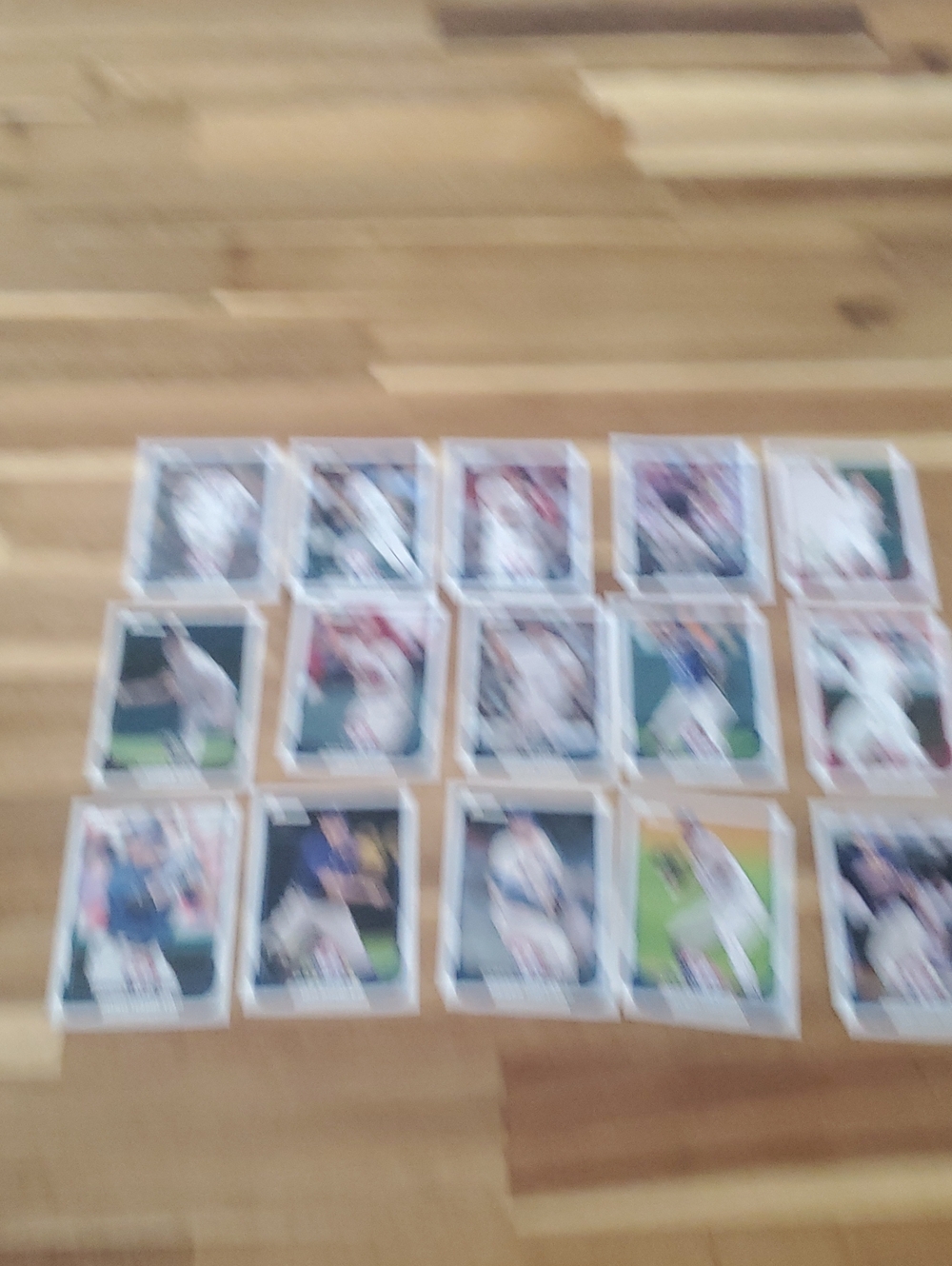 MLB Baseball Cards with White Borders